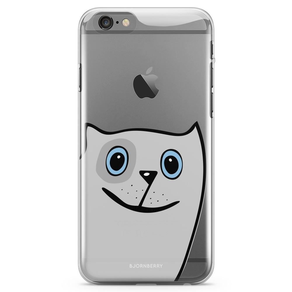 iPhone 6/6s TPU Case - Fun Cat