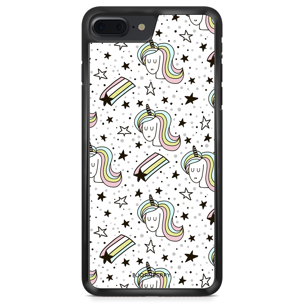 iPhone 8 Plus Case - Unicorn Pattern
