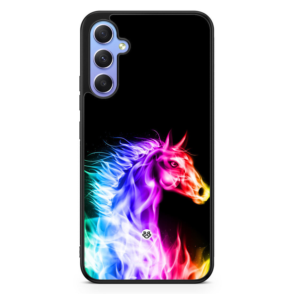 Samsung Galaxy A34 5G Skal - Flames Horse