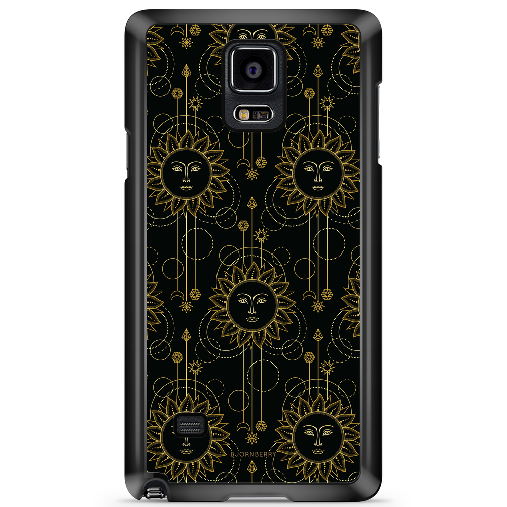 Samsung Galaxy Note 4 Case - Gold Suns