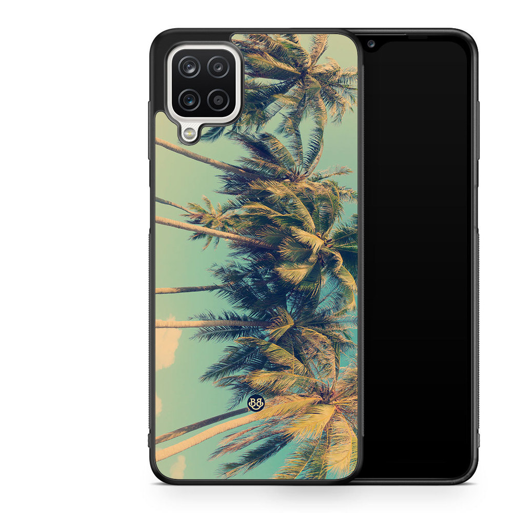 Samsung Galaxy A12 Case - Palms