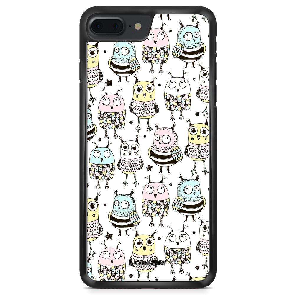 iPhone 8 Plus Case - Cute Owls