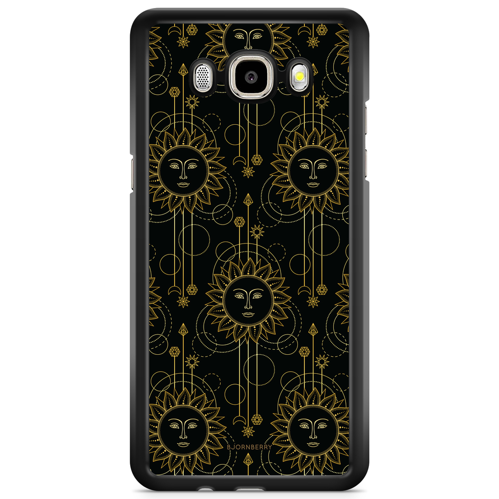Samsung Galaxy J3 (2016) Case - Gold Suns