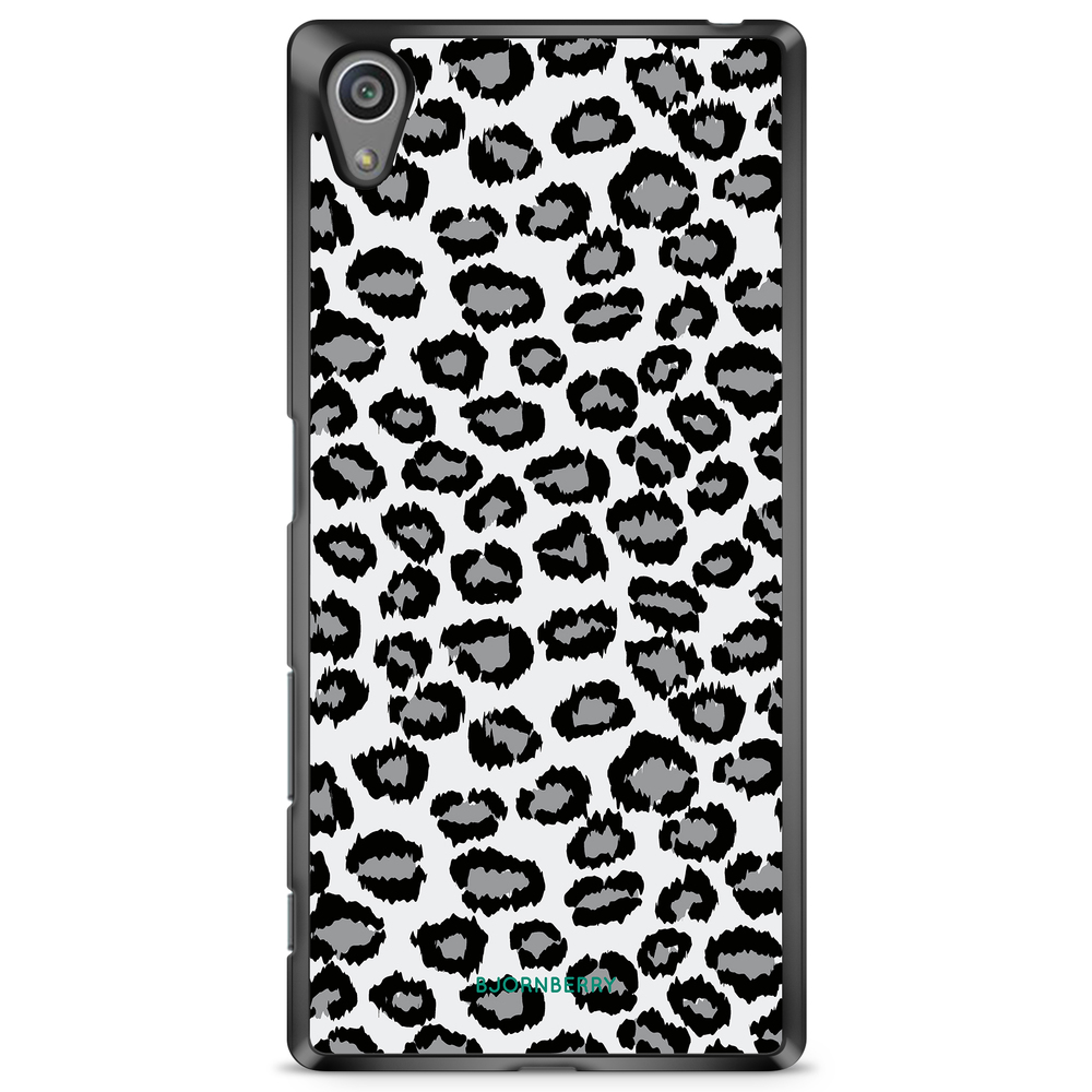 Sony Xperia Z5 Premium Case - Gray Leopard