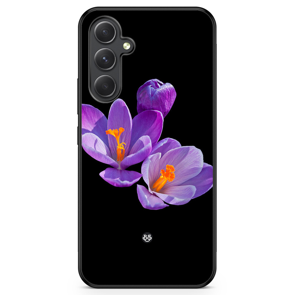 Samsung Galaxy A54 5G Case - Purple Flowers