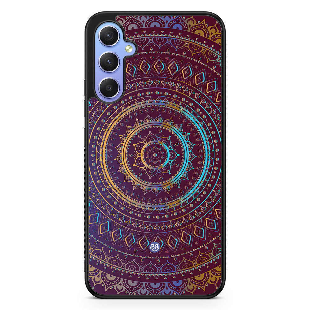 Samsung Galaxy A34 5G Case - Purple Mandala