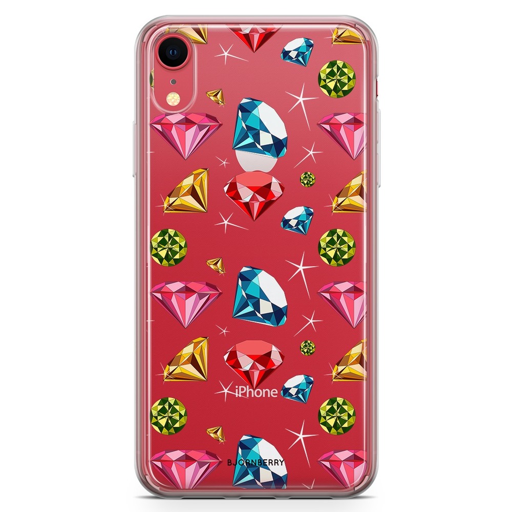 iPhone XR Fashion Case - Diamond Pattern