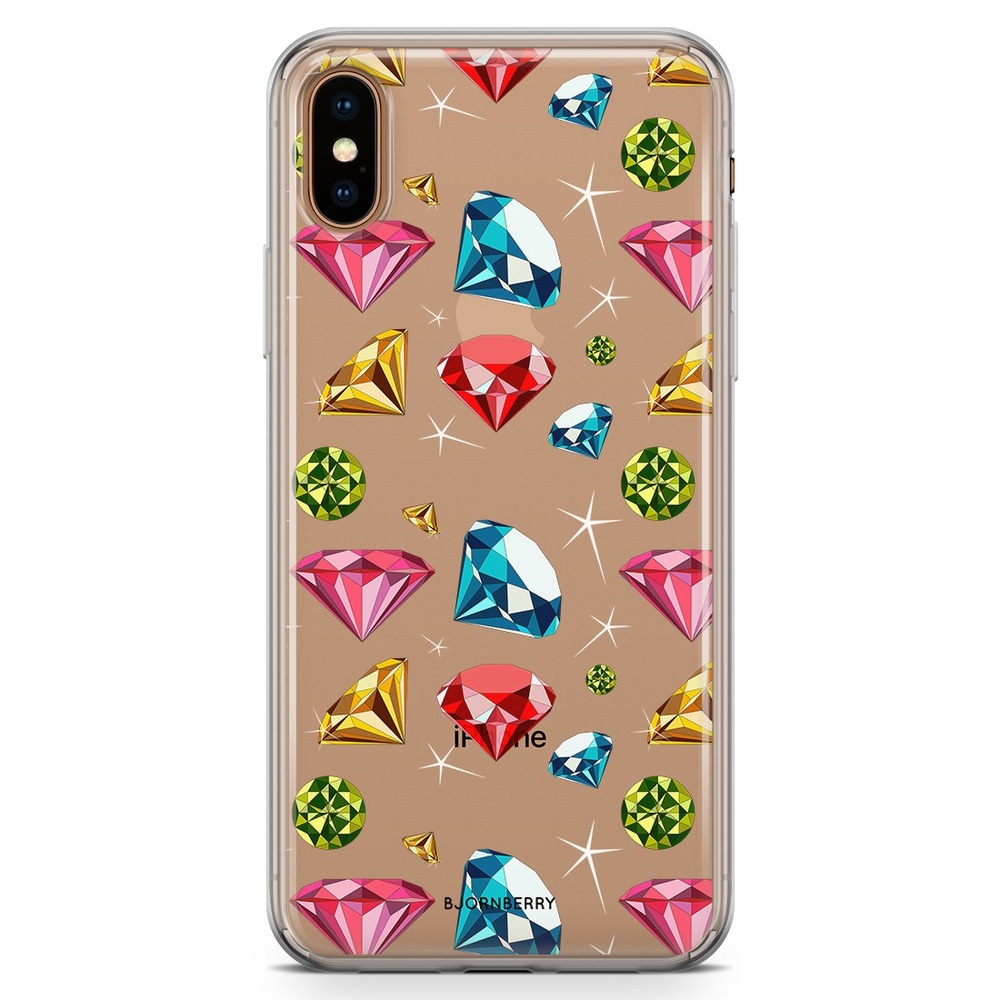 iPhone Xs Max Fashion Case - Diamond Pattern