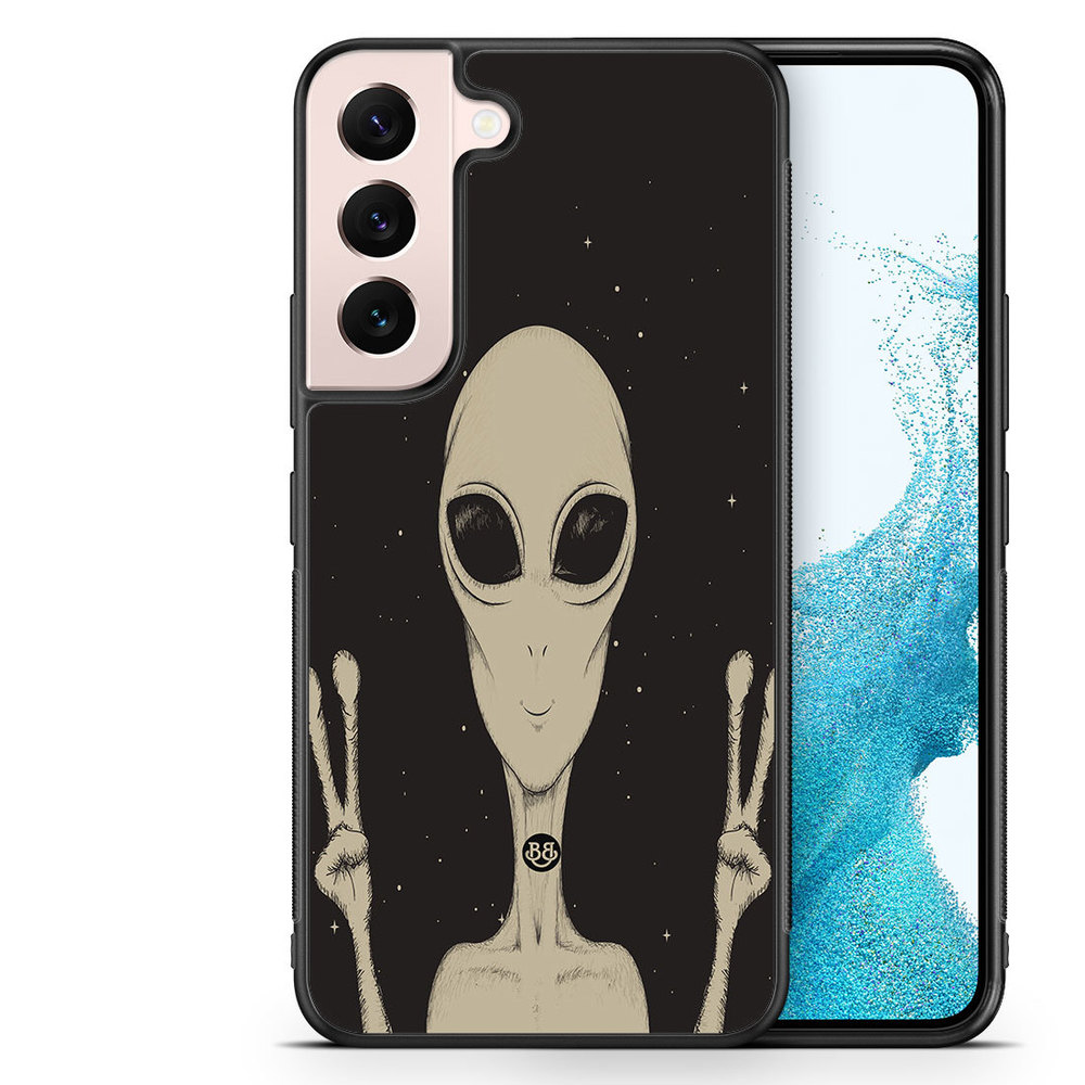 Samsung Galaxy S22 5G Case - Peace Alien
