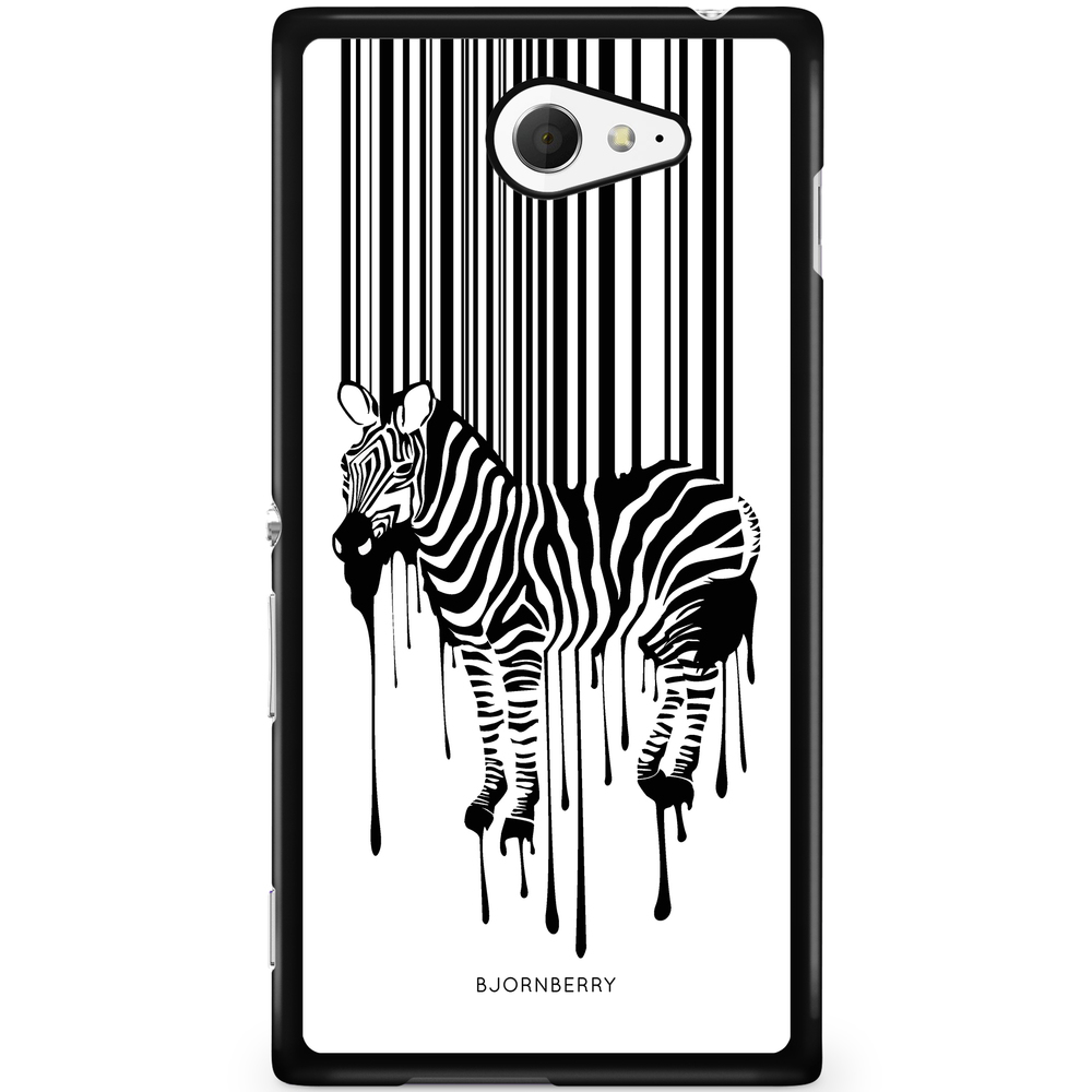 Sony Xperia M2 Aqua Case - Zebra