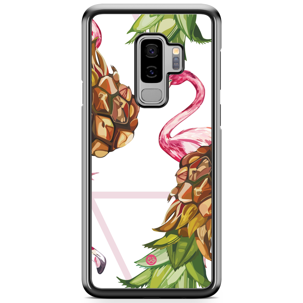Samsung Galaxy S9 Plus Case - Pineapple & Flamingo