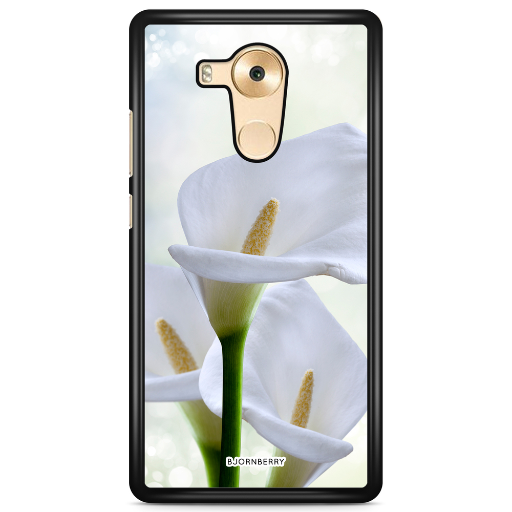 Huawei Mate 9 Pro Case - White flower