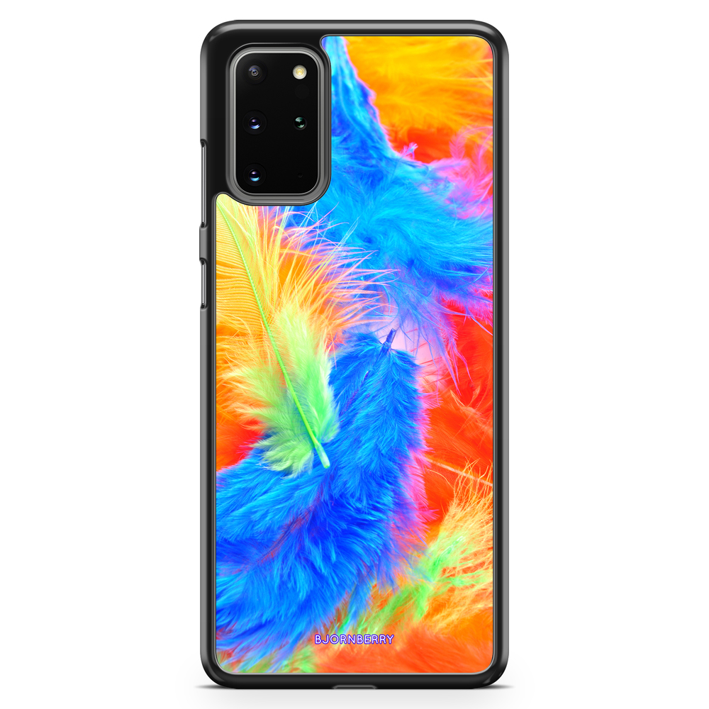 Samsung Galaxy S20 Plus Case - Easter Feathers