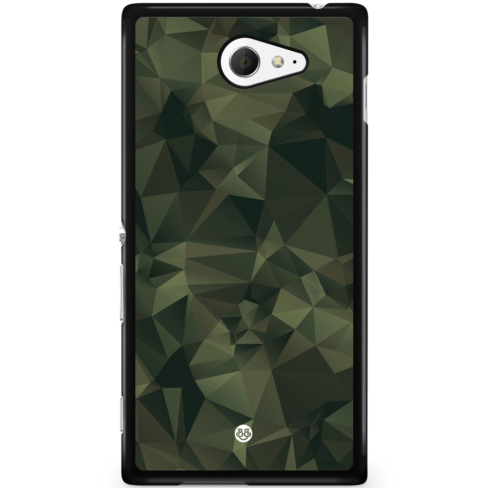 Sony Xperia M2 Aqua Case - Abstract Camo