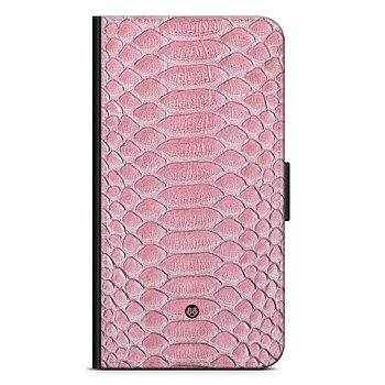 Sony Xperia XZ1 Compact Wallet Case - Salmon Snake
