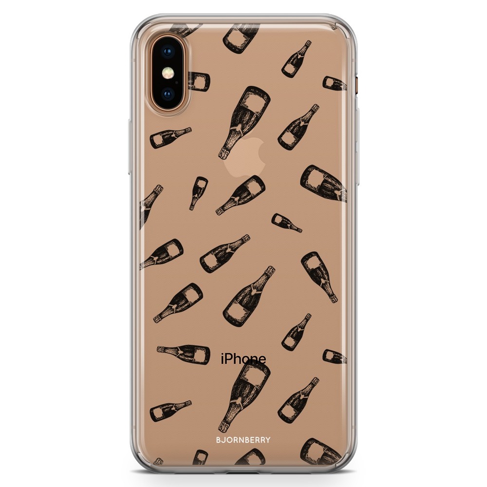 iPhone Xs Max Fashion Case - Champagne Pattern