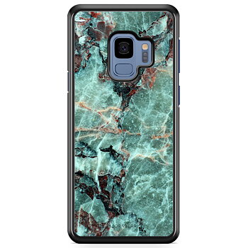 Samsung Galaxy S9 Case - Green Marble