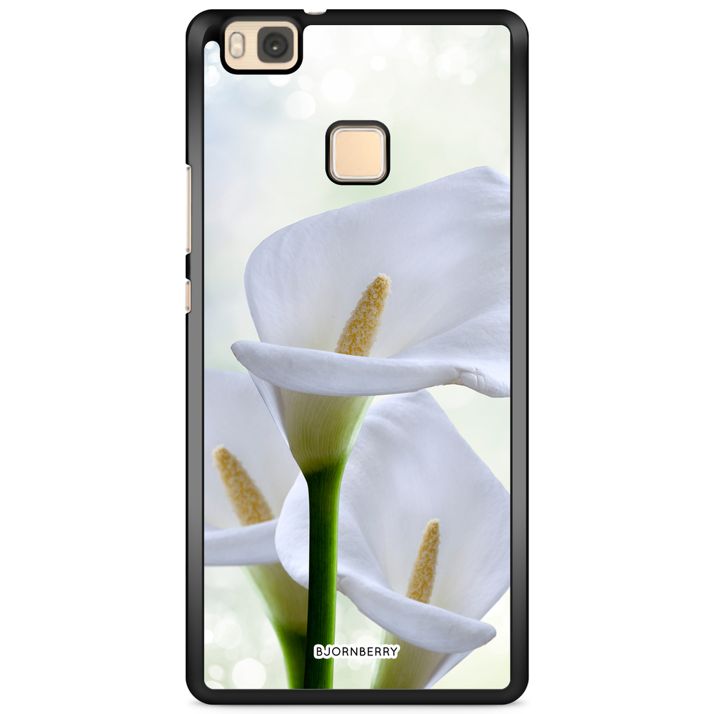 Huawei P9 Lite Case - White flower