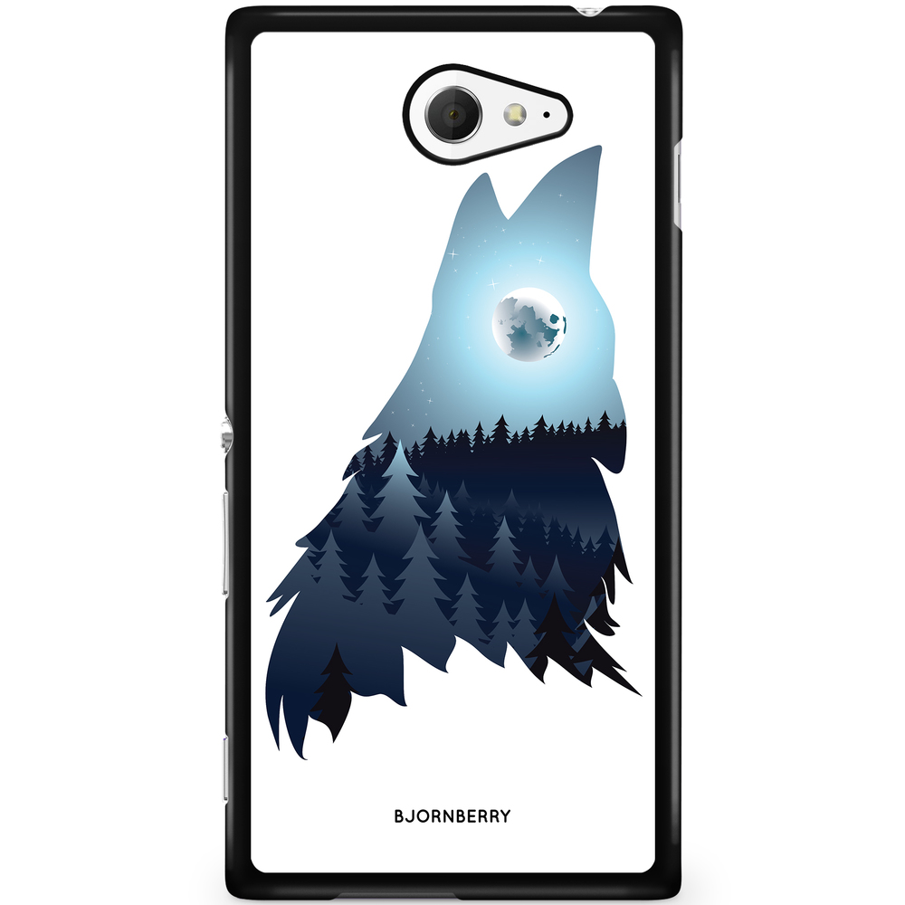 Sony Xperia M2 Aqua Case - Forest Wolf