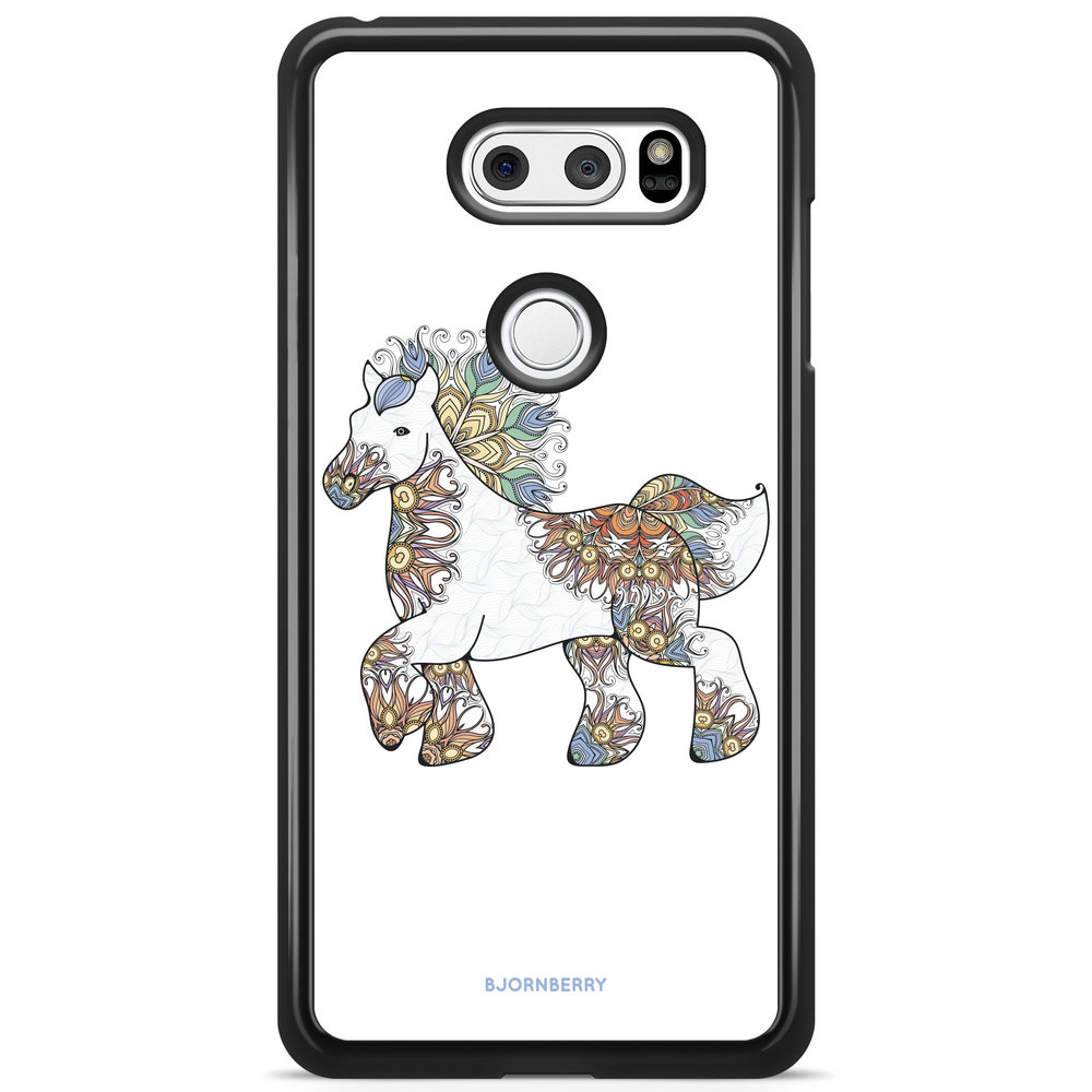 LG V30 Case - Flower Unicorn