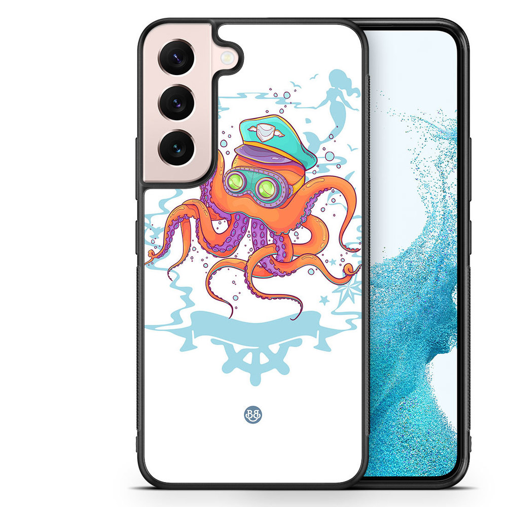 Samsung Galaxy S22 5G Case - Captain Octopus