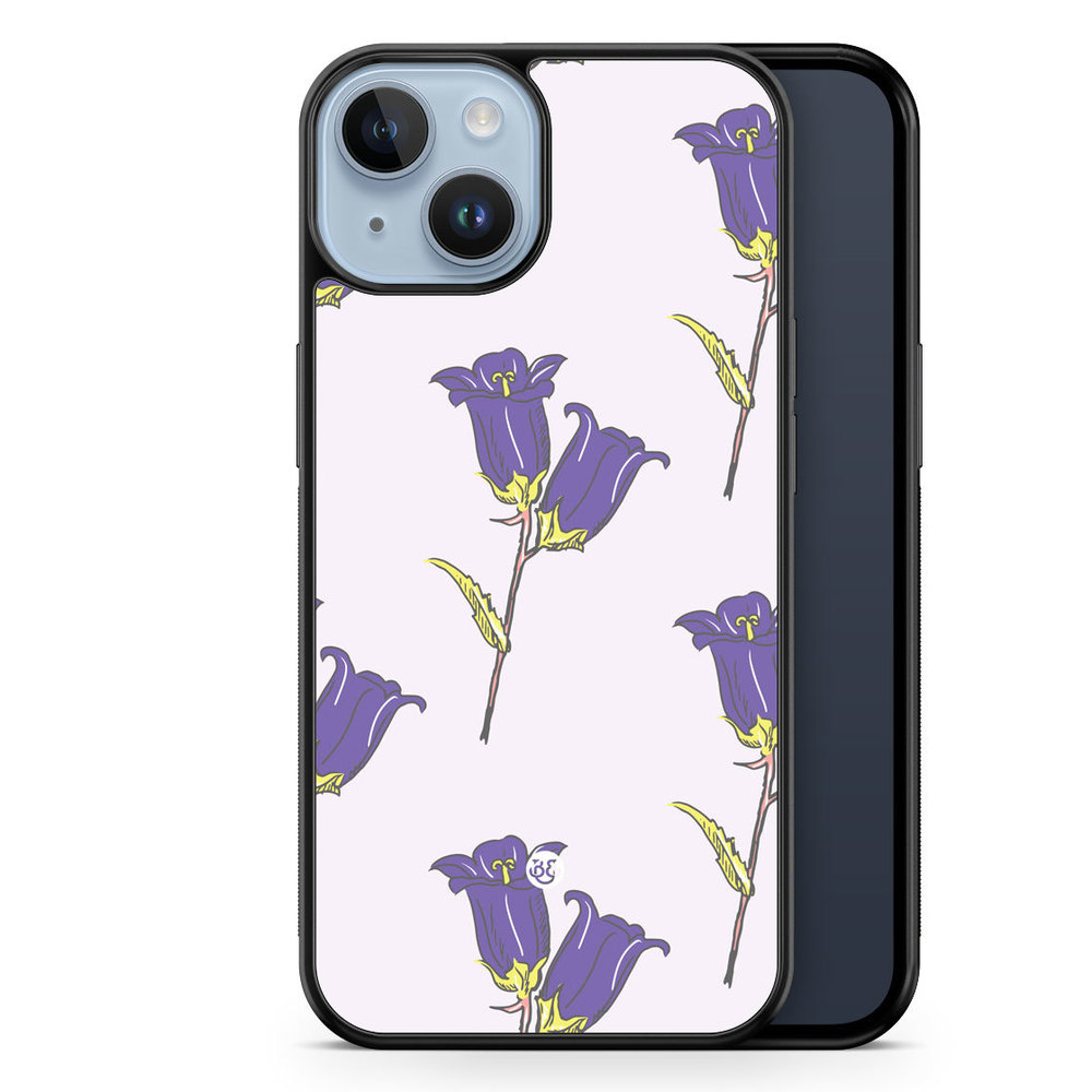 iPhone 14 Plus Case - Wild Purple Flowers