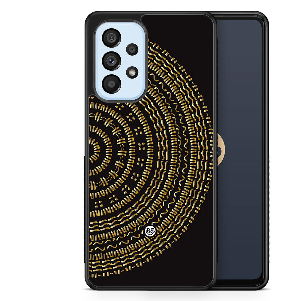 Samsung Galaxy A53 5G Case - Mandala Gold/Black