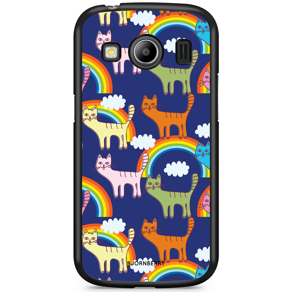 Samsung Galaxy Ace 4 Case - Cats & Rainbows