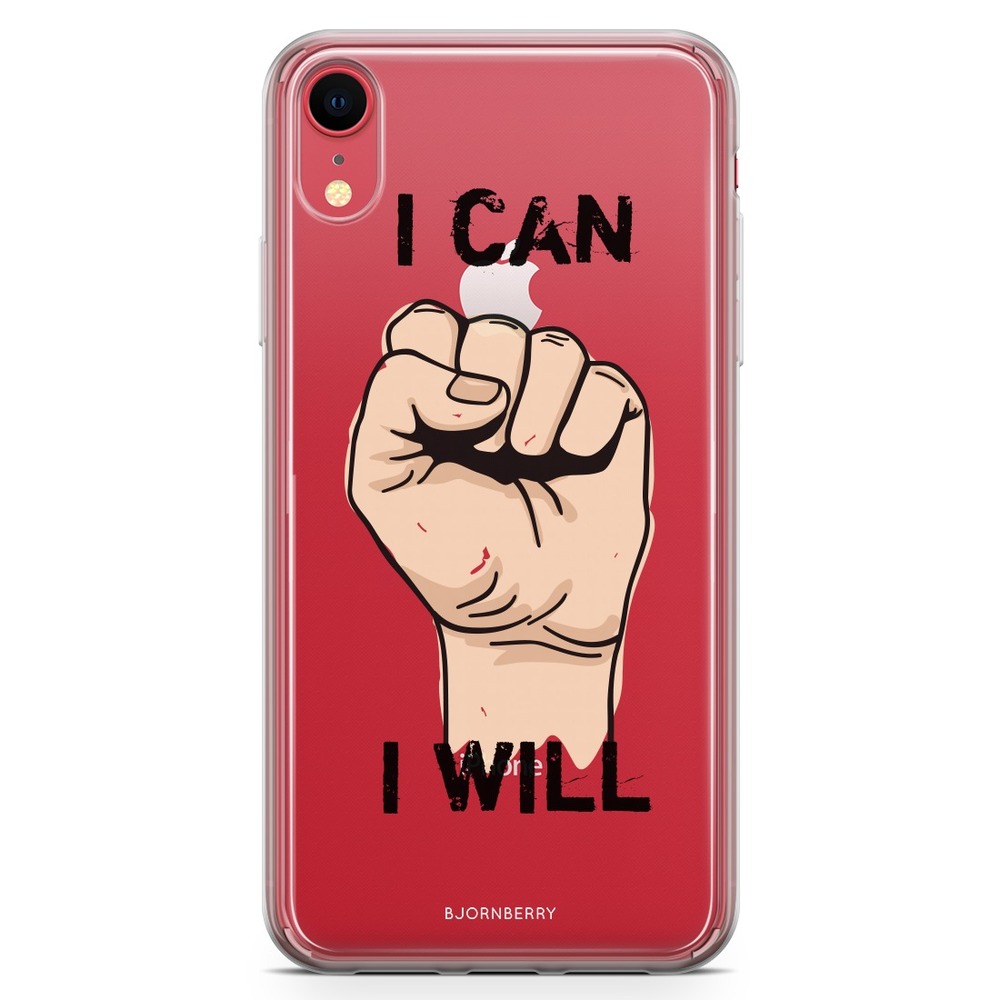 iPhone XR Fashion Case - I CAN I WILL