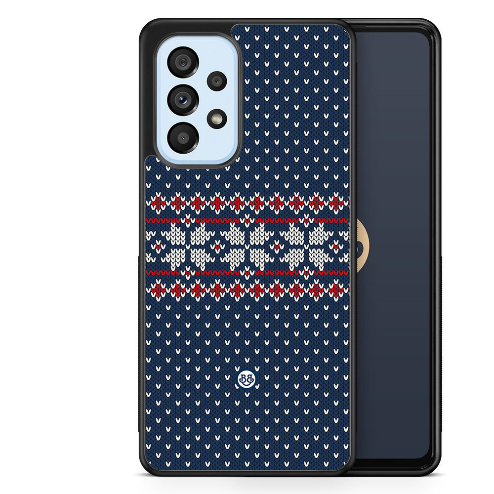 Samsung Galaxy A53 5G Case - Knitted Xmas