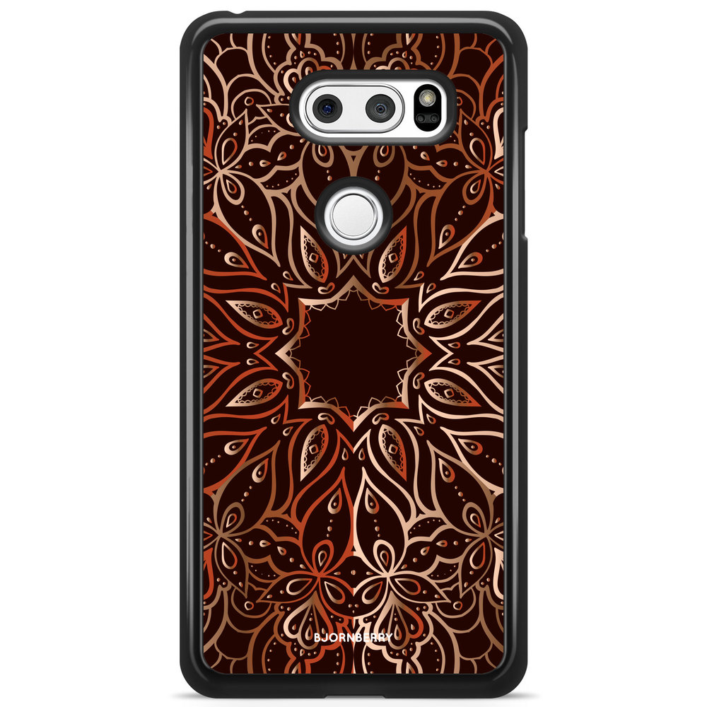 LG V30 Case - Bronze Mandala