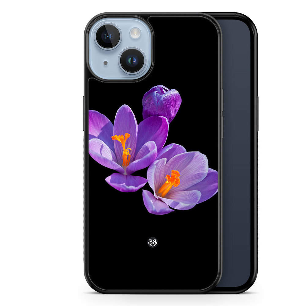iPhone 14 Plus Case - Purple Flowers