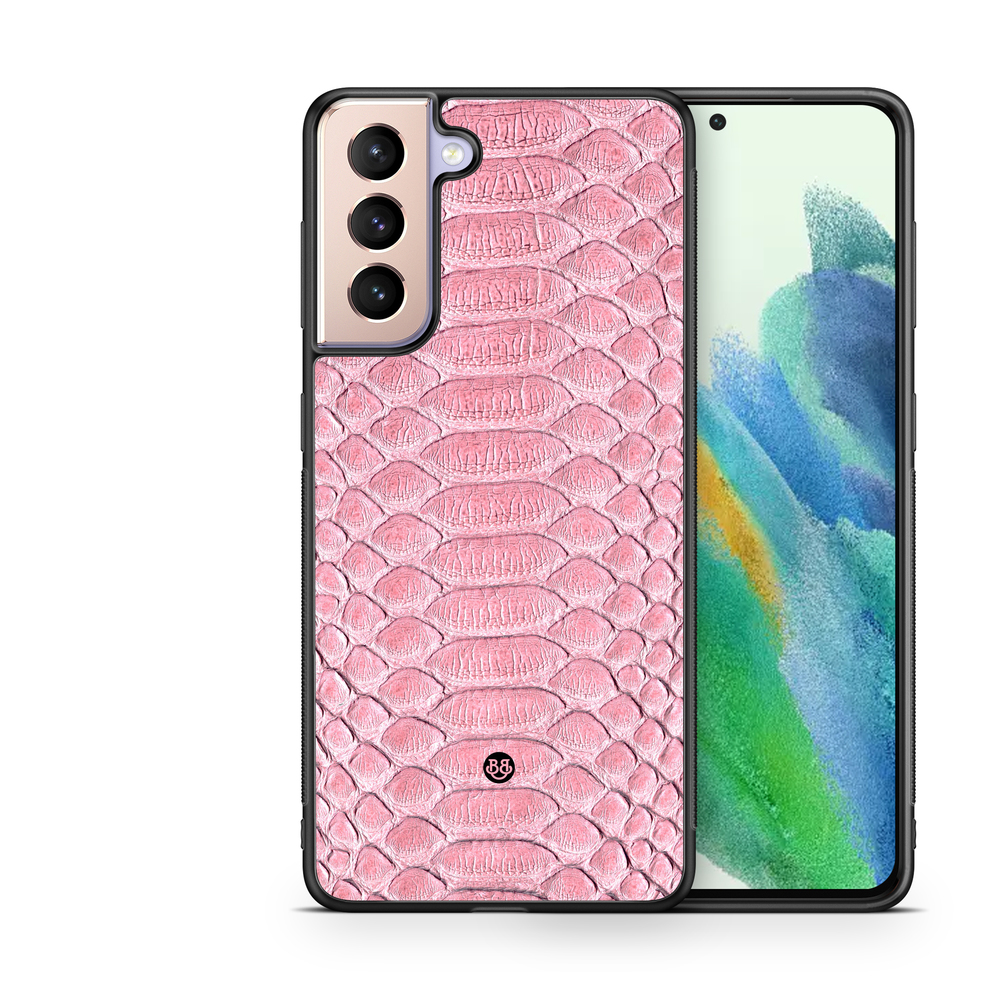 Samsung Galaxy S21 FE 5G Case - Salmon Snake