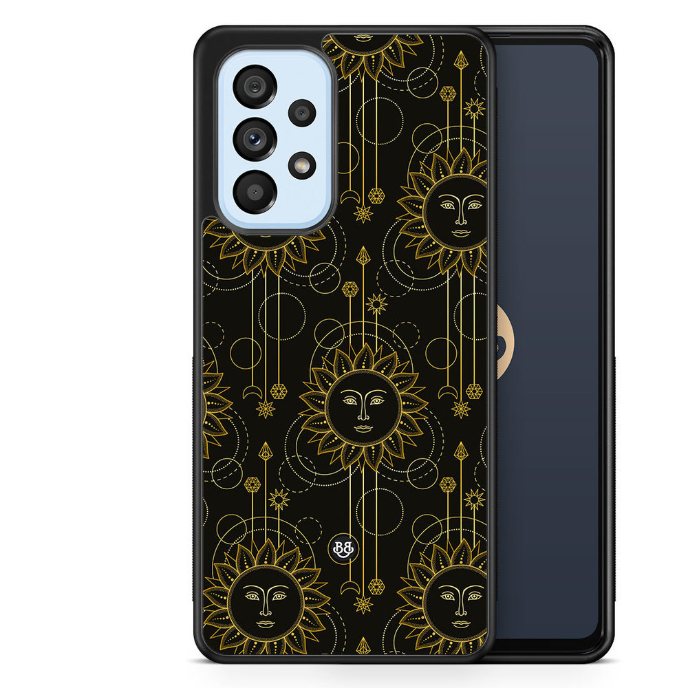 Samsung Galaxy A53 5G Case - Gold Suns