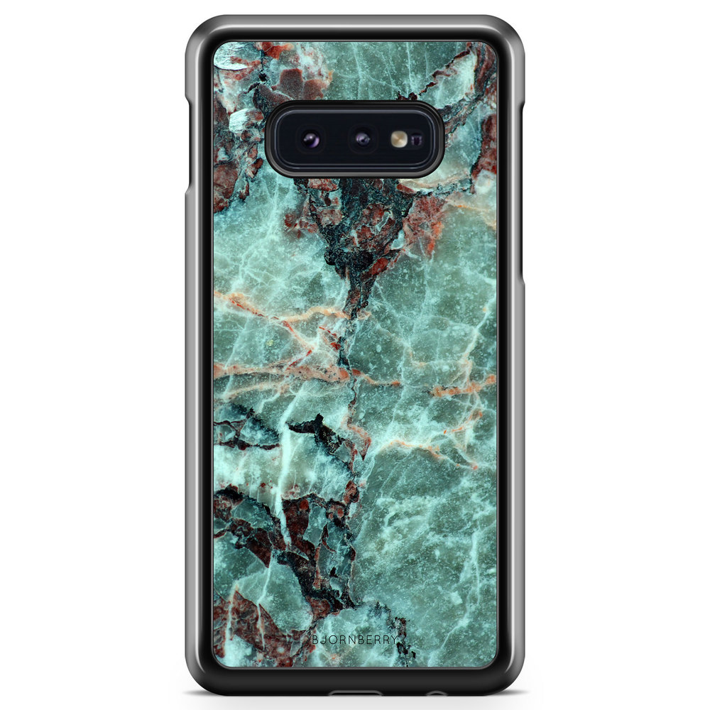 Samsung Galaxy S10e Case - Green Marble