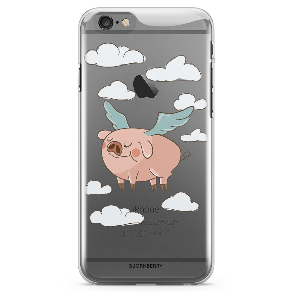 iPhone 6/6s TPU Case - Flying Pig