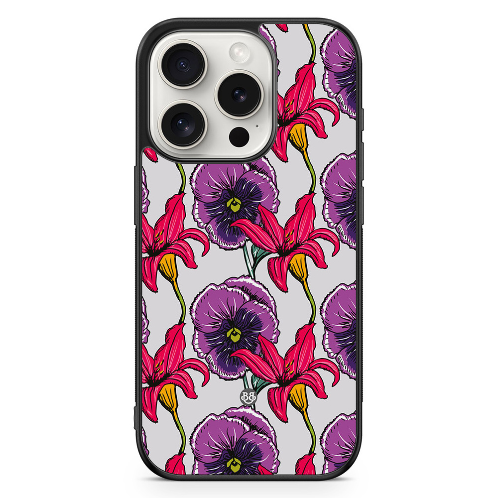 iPhone 15 Pro Case - Flowers