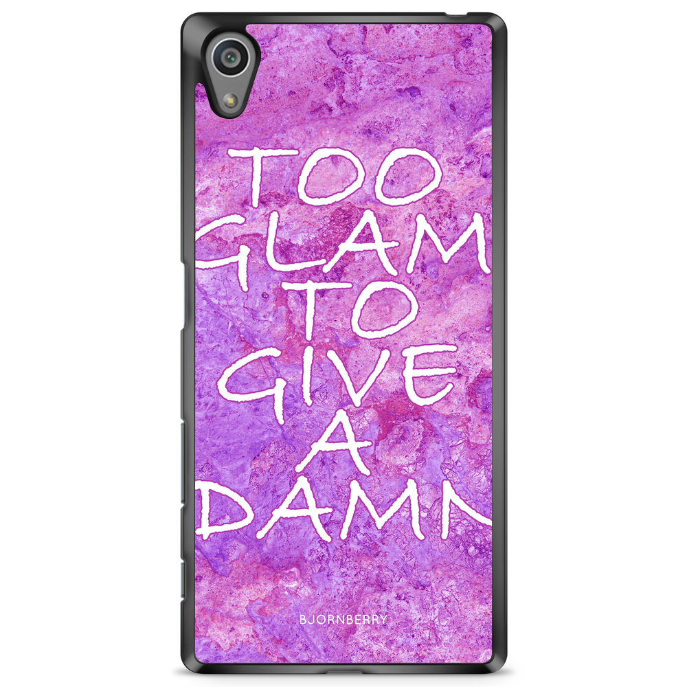 Sony Xperia Z5 Premium Case - Too glam to give 