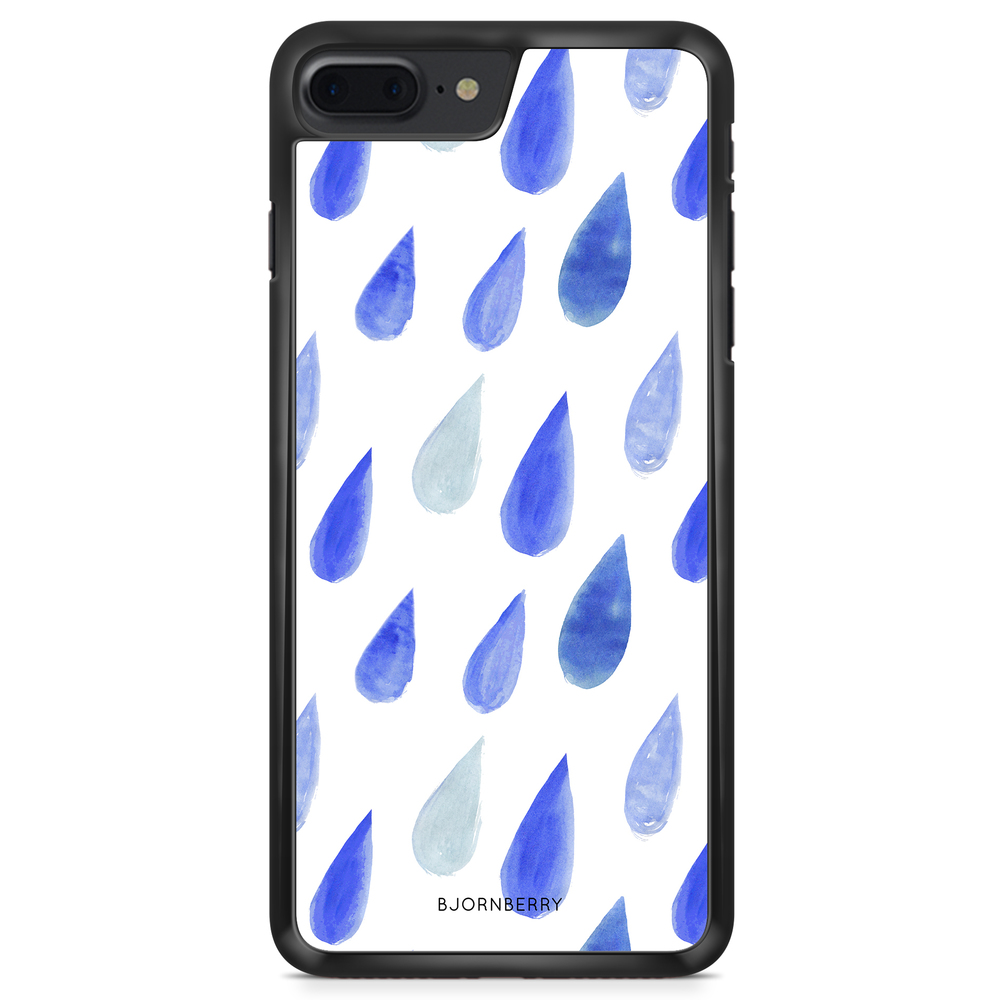 iPhone 8 Plus Case - Watercolor Rain