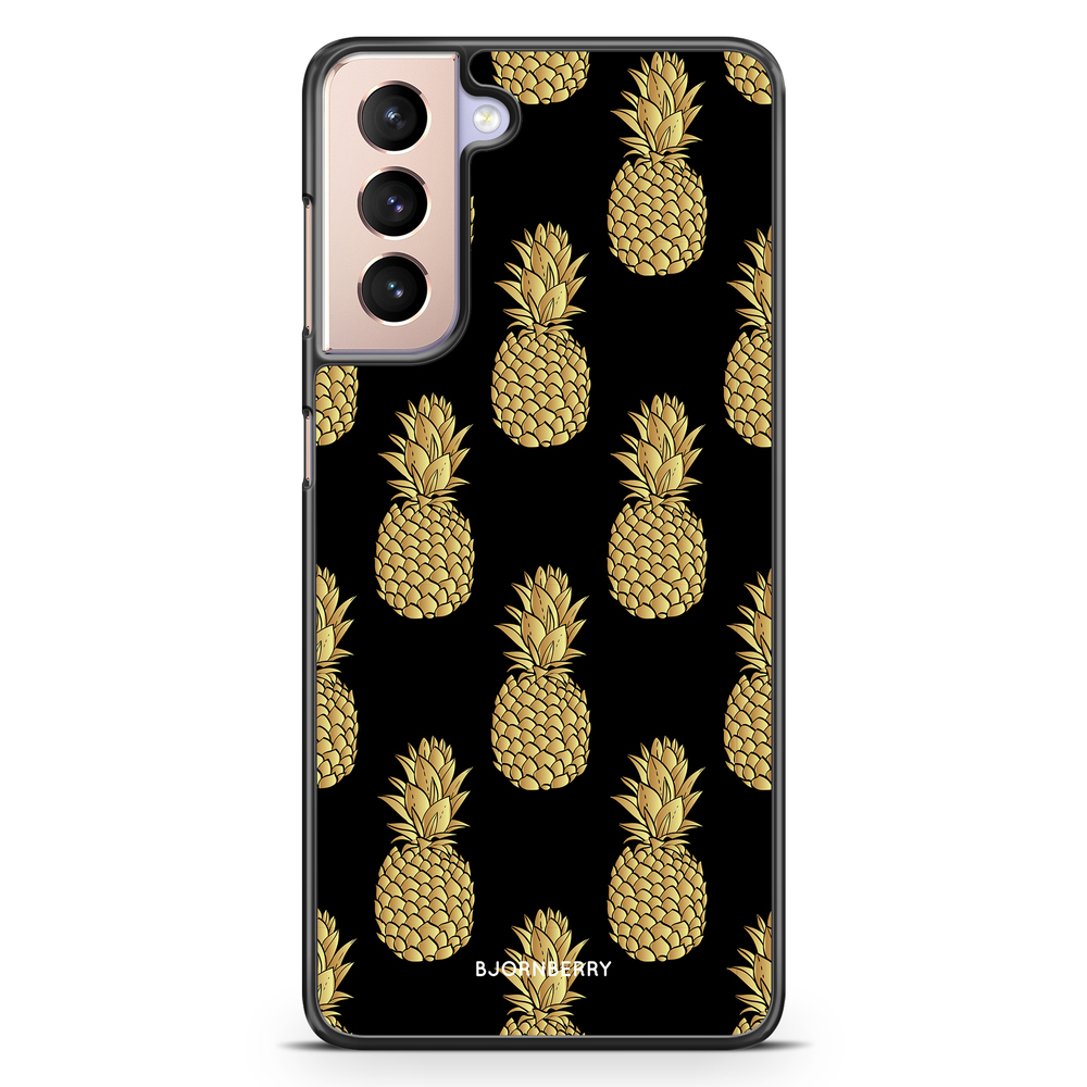 Samsung Galaxy S21 Case - Gold Pineapples