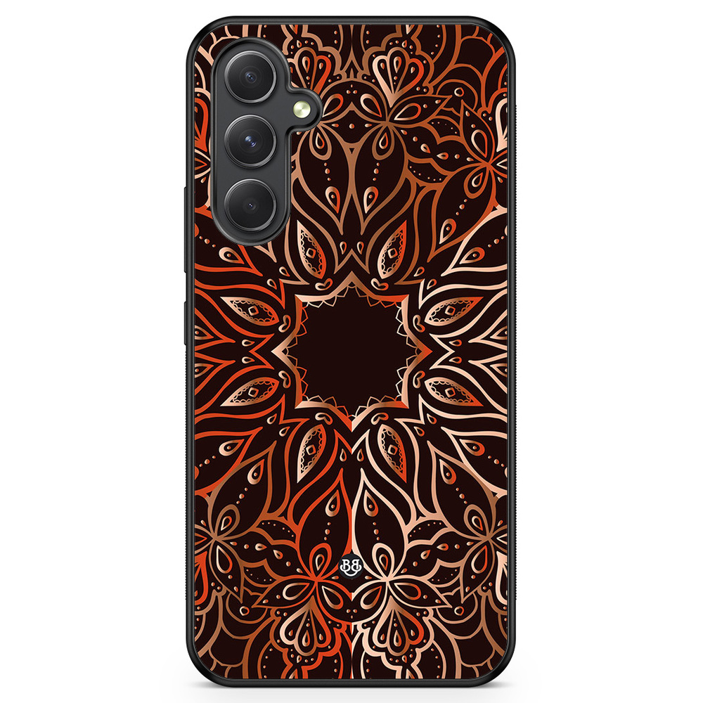 Samsung Galaxy A54 5G Case - Bronze Mandala