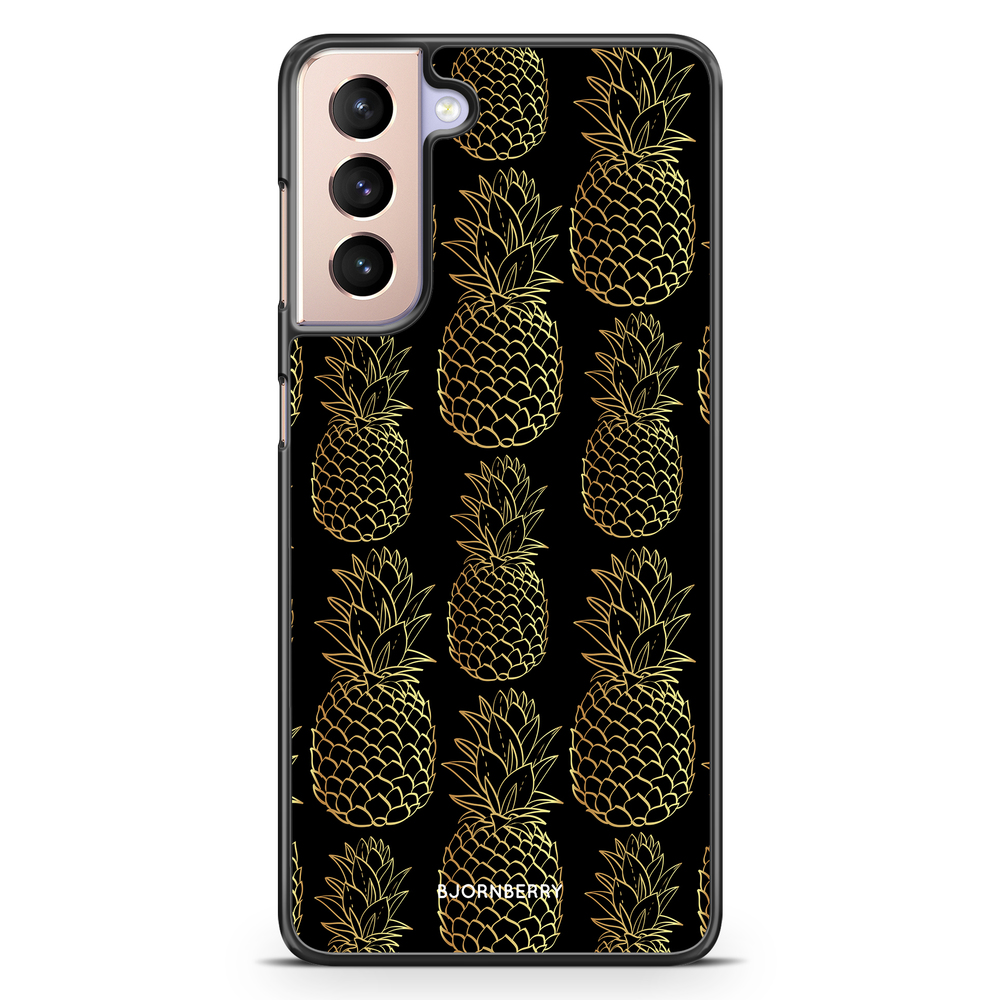 Samsung Galaxy S21 Case - Gold Pineapples