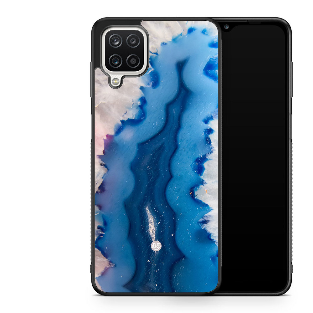 Samsung Galaxy A12 Case - Blue Agate