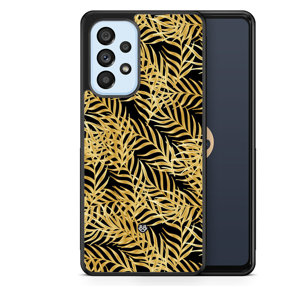 Samsung Galaxy A53 5G Case - Gold Palm