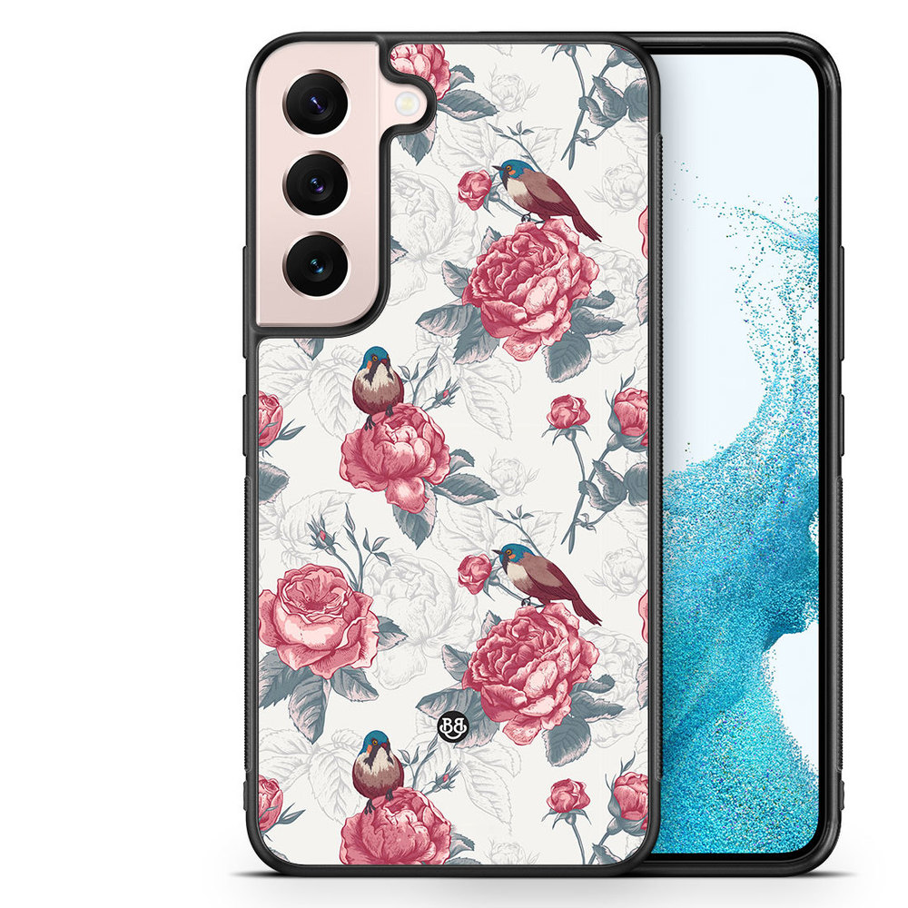 Samsung Galaxy S23 5G Case - Roses and Birds