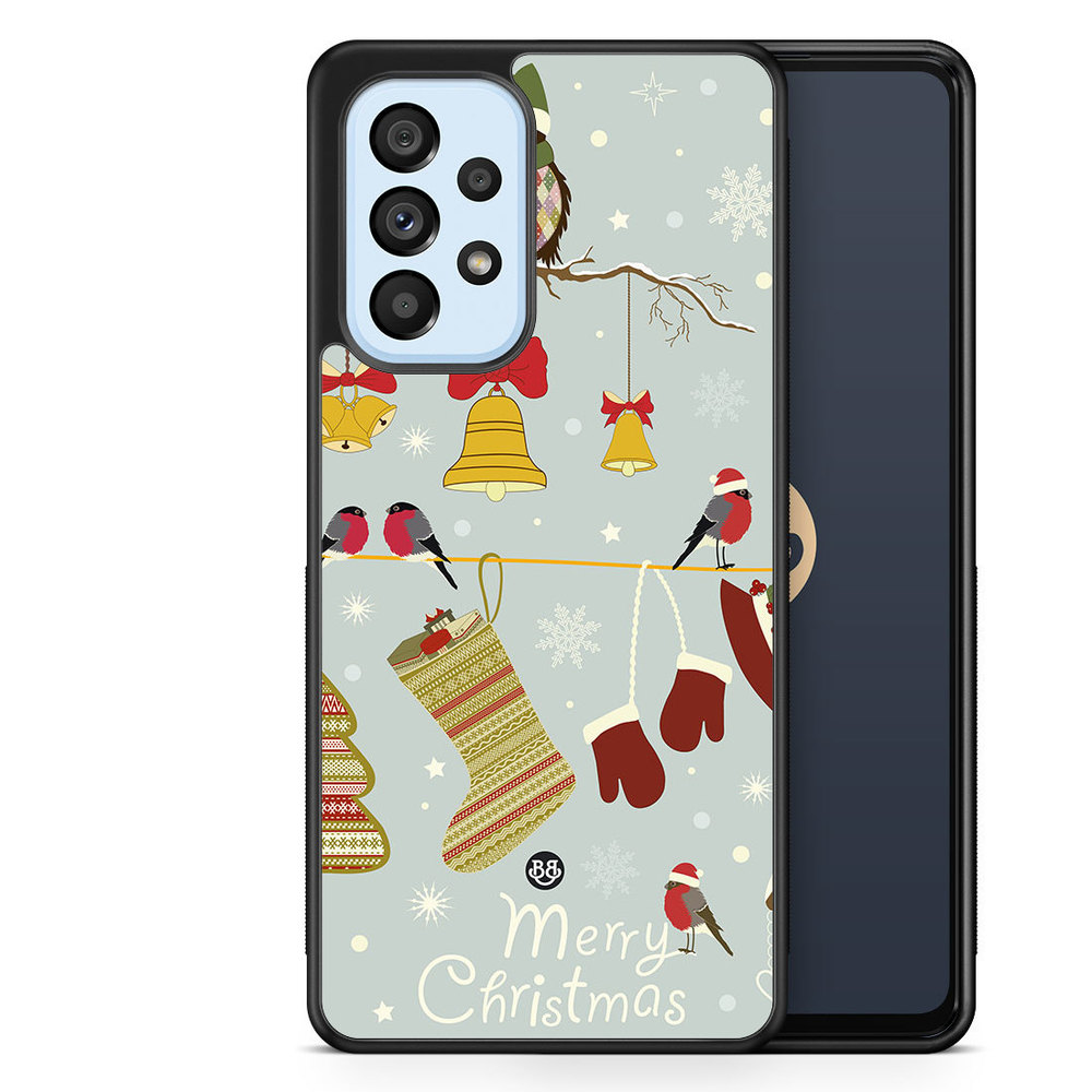 Samsung Galaxy A53 5G Case - Christmas Owls