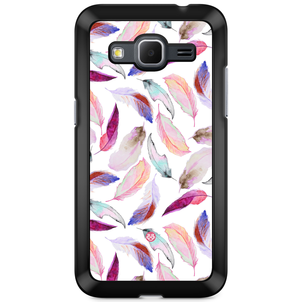 Samsung Galaxy Core Prime Case - Watercolor Feathers