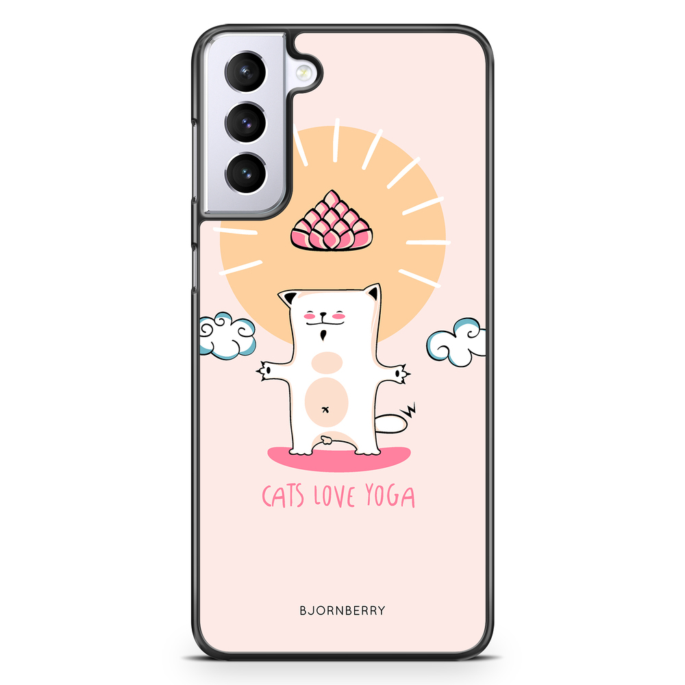 Samsung Galaxy S21 Plus Case - Yoga Cat Nr1