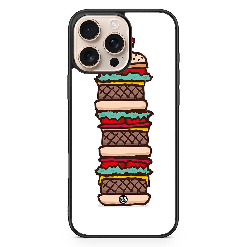 iPhone 16 Pro Max Case - Gigantisk Hamburgare