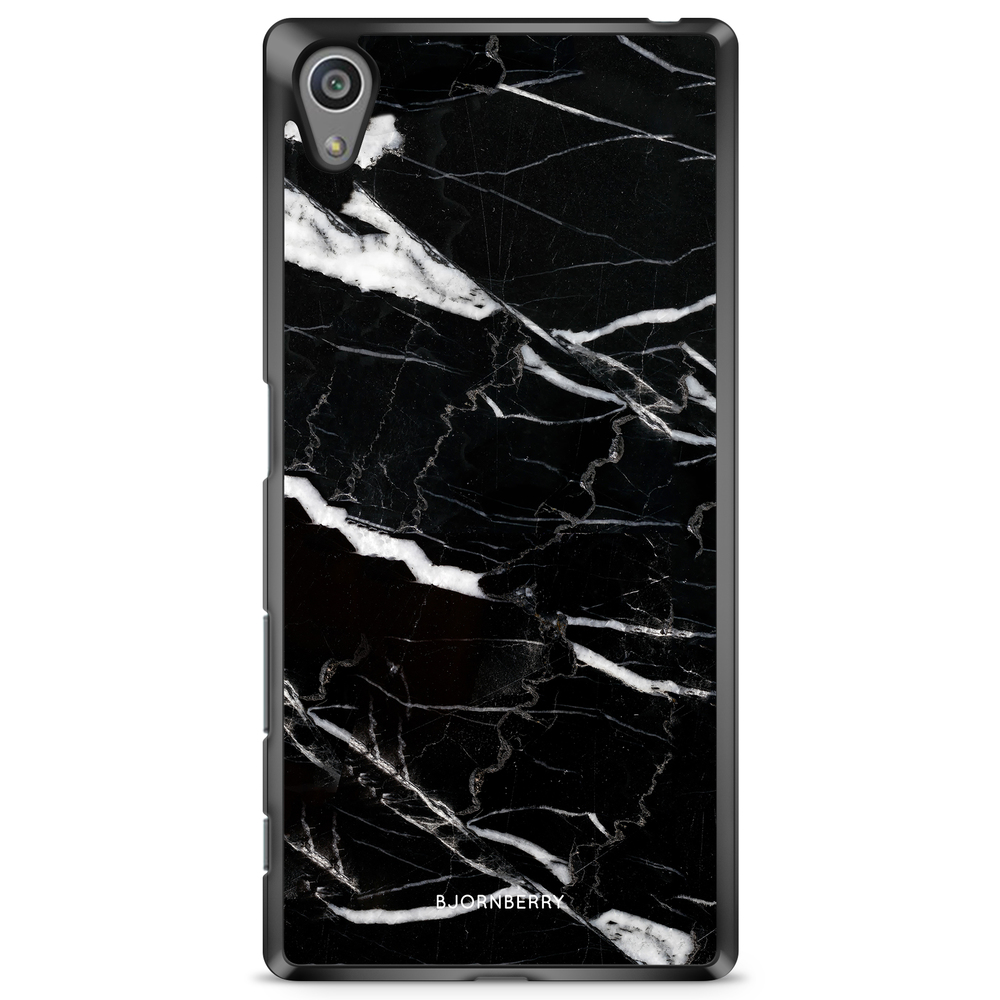 Sony Xperia Z5 Premium Case - Black Marble